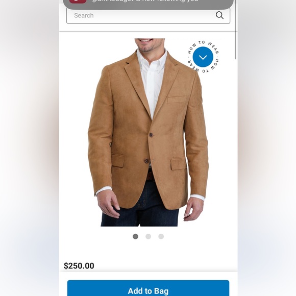 Ralph Lauren Faux Swade Blazer - Picture 8 of 9